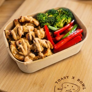Grilled Chicken Tikka Rice Bowl